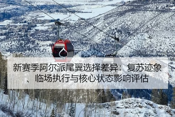 新赛季阿尔派尾翼选择差异：复苏迹象、临场执行与核心状态影响评估